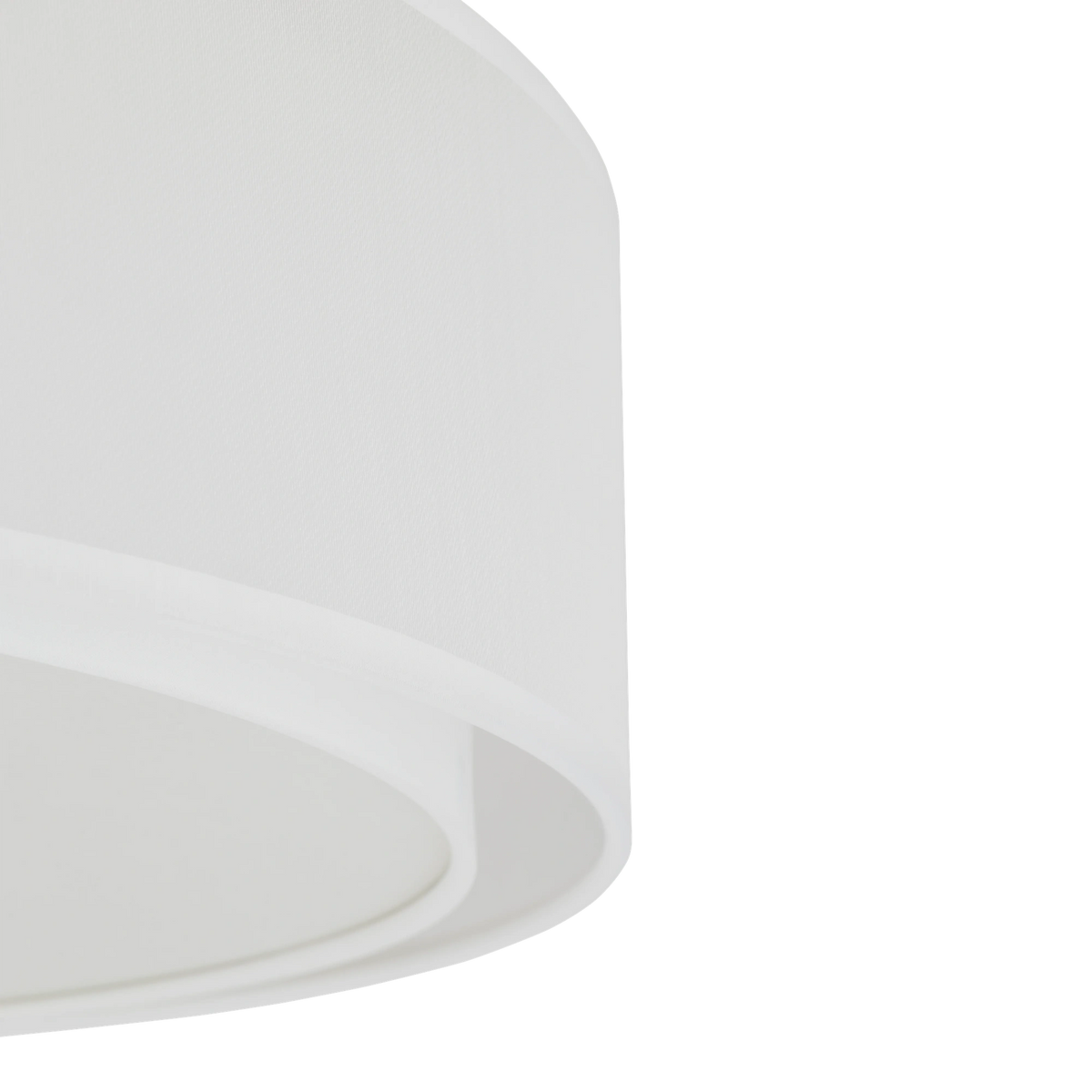 Nowodvorski Plafon MIST 15W only LED 50/60Hz - Tkanina - Biały I 8943