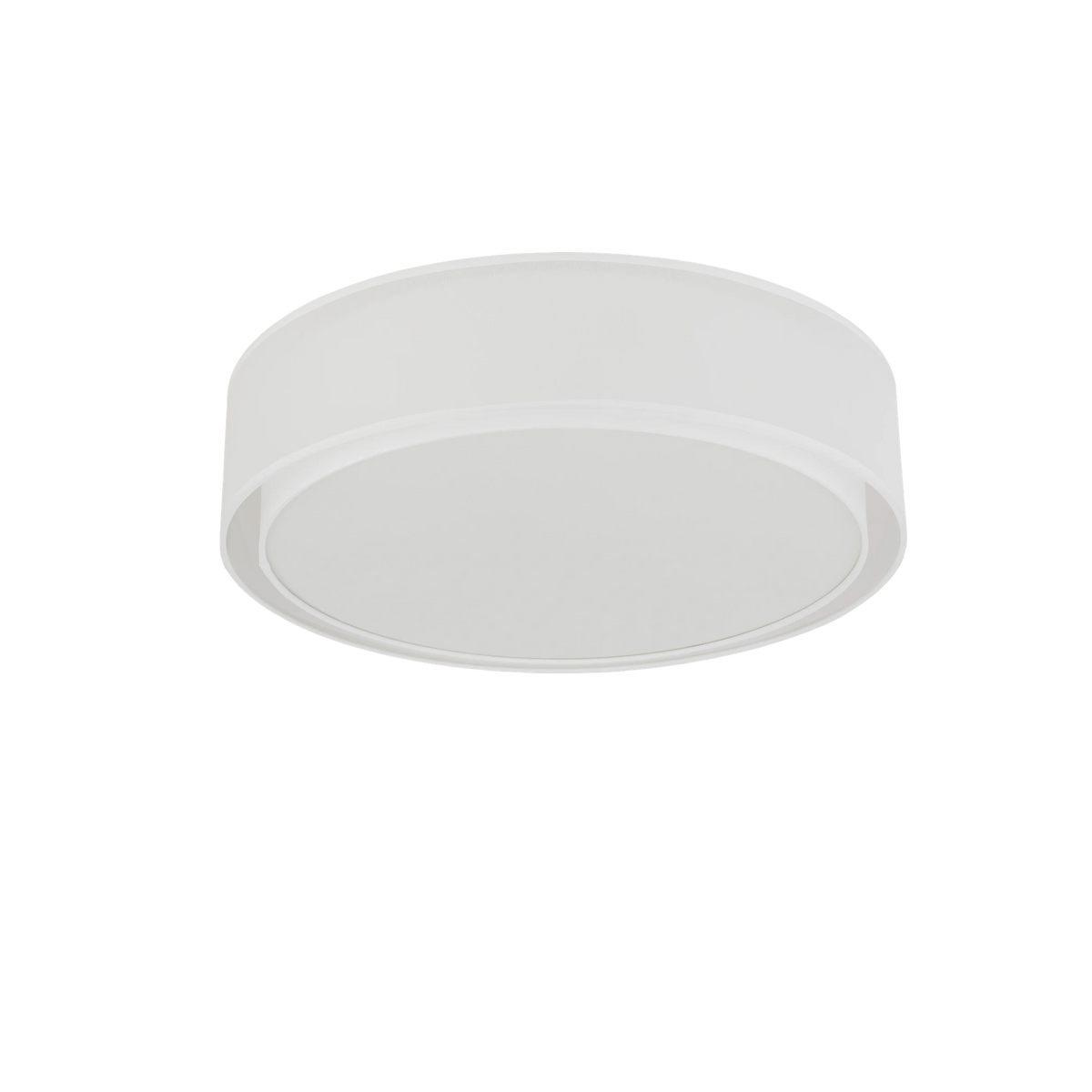 Nowodvorski Plafon MIST 15W only LED 50/60Hz - Tkanina - Biały I 8943