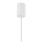 Nowodvorski Lampa wisząca TURDA 15W only LED 50/60Hz - Tkanina - Szary I 8946