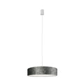 Nowodvorski Lampa wisząca CROCO 15W only LED 50/60Hz - Aksamit - Szary 8948