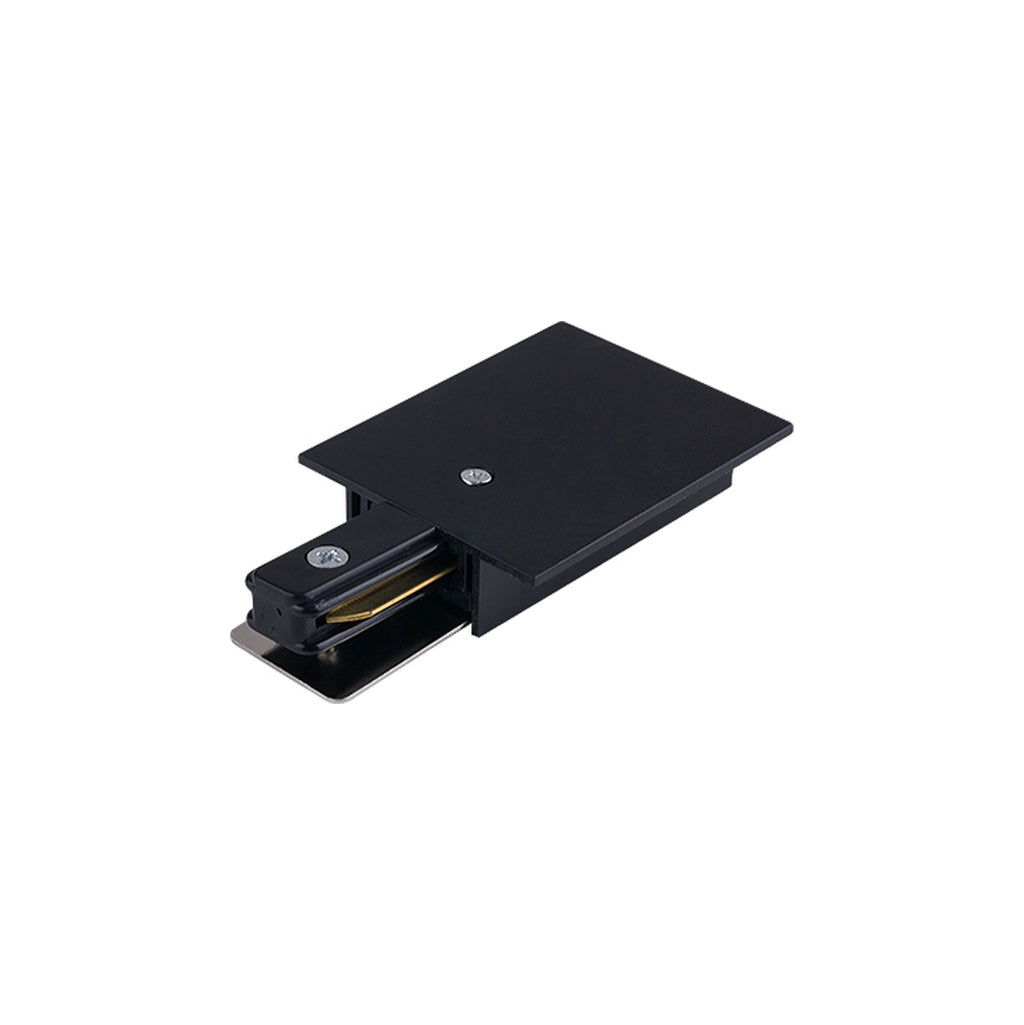 Nowodvorski System szynowy PROFILE RECESSED POWER END CAP 1-obwodowy Profile - Tworzywo sztuczne PC - Czarny