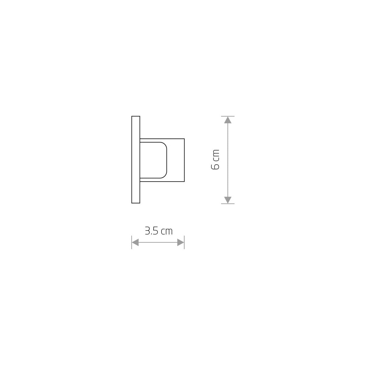 Nowodvorski System szynowy PROFILE RECESSED DEAD END CAP 1-obwodowy Profile - Tworzywo sztuczne PC - Biały 8974