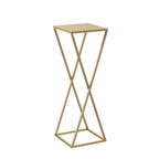 Flower stand Column B 700x240x240 gold