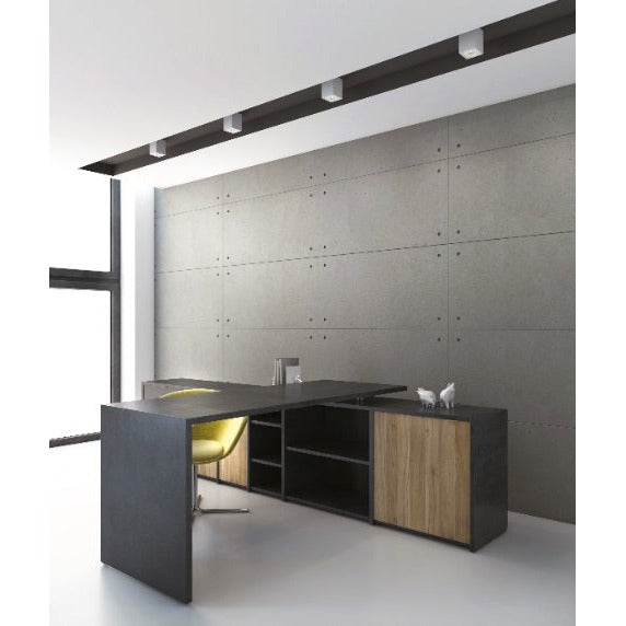 Maxlight Plafon Basic Square - Metal - Biały C0070