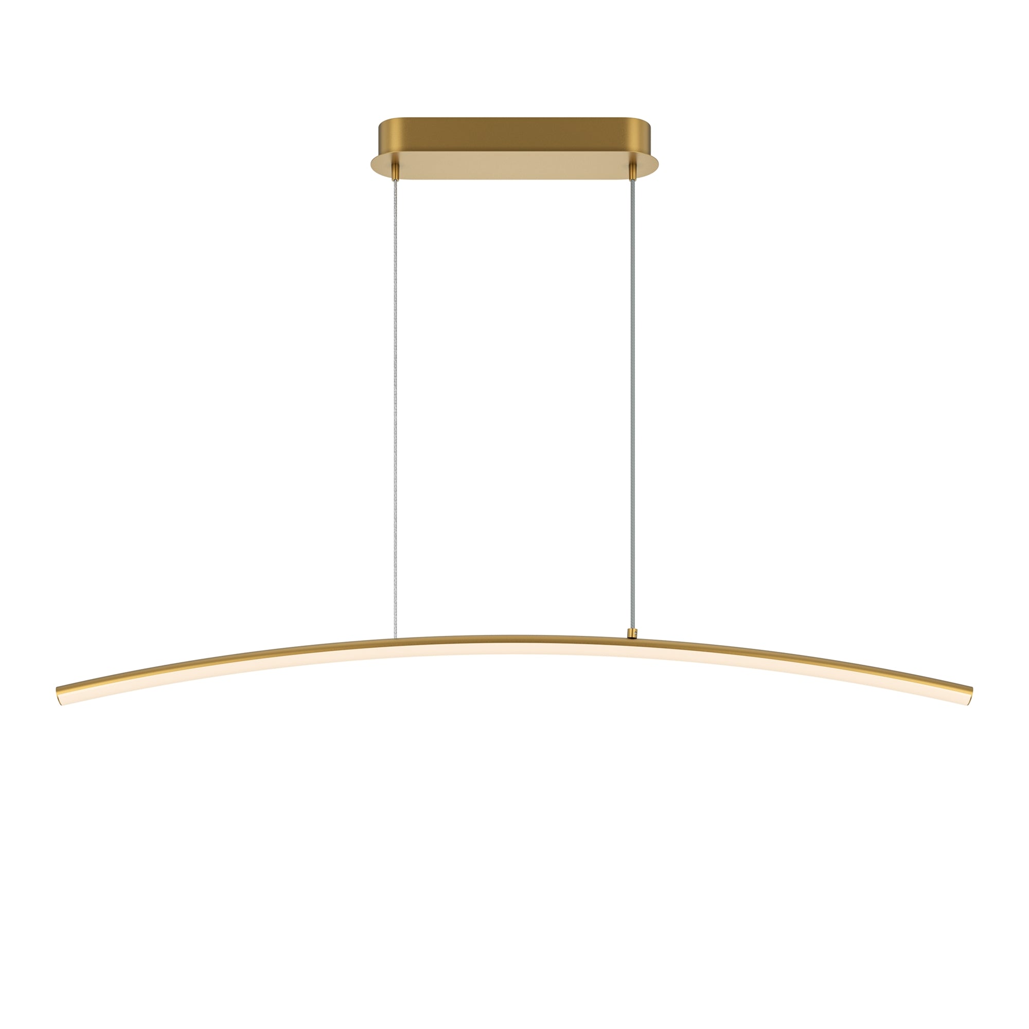 Maytoni Lampa wisząca Curve - Metal - Mosiądz MOD243PL-L18BSK