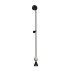 Maxlight Kinkiet Bingo - Trawertyn - Czarny W0447