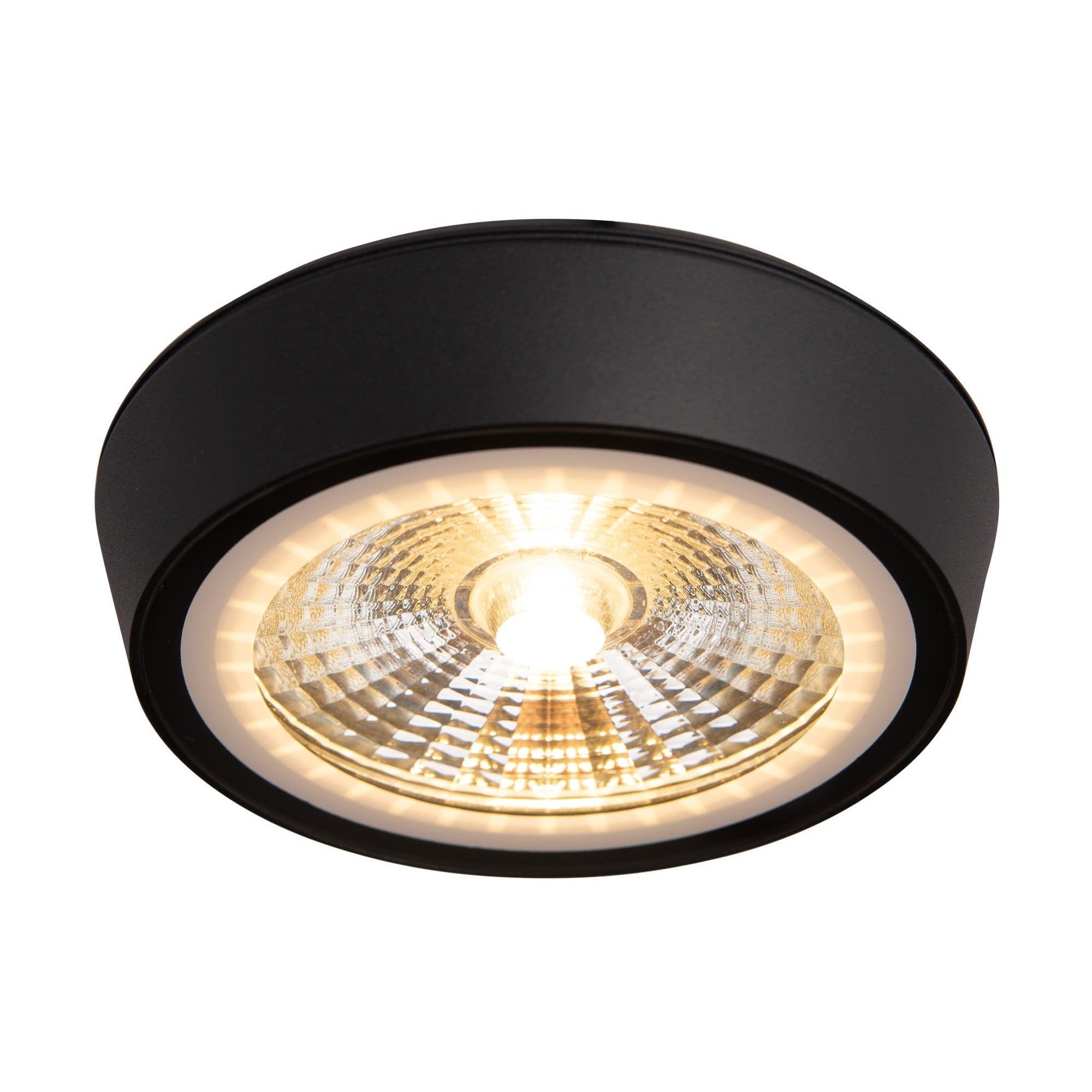 Maxlight Oprawa natynkowa Charon - Metal + szkło - Czarny C0208