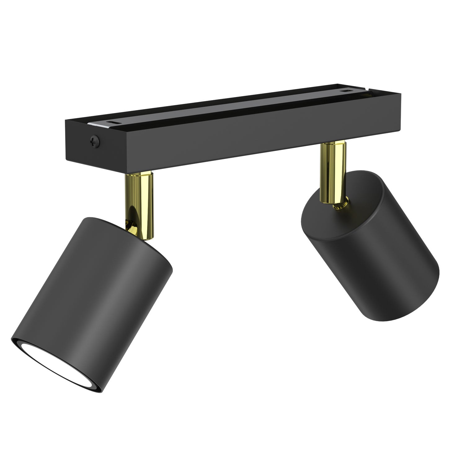 spot Striper black/gold 2xGU10