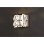 Maxlight Kinkiet Diamante - Metal + szkło - Chrom W0204