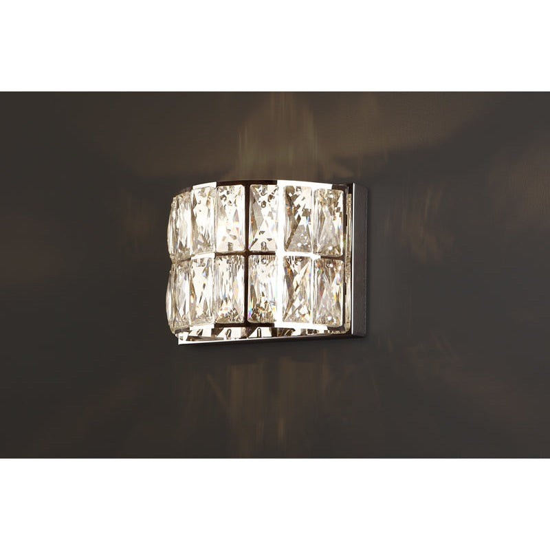 Maxlight Kinkiet Diamante - Metal + szkło - Chrom W0204