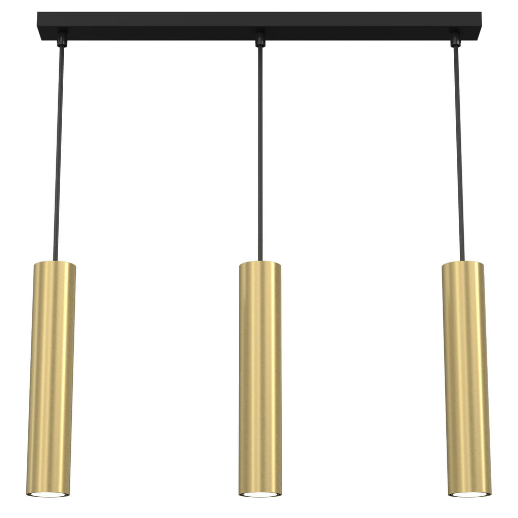 żyrandol line bar 600 Raito brushed brass 3xGU10