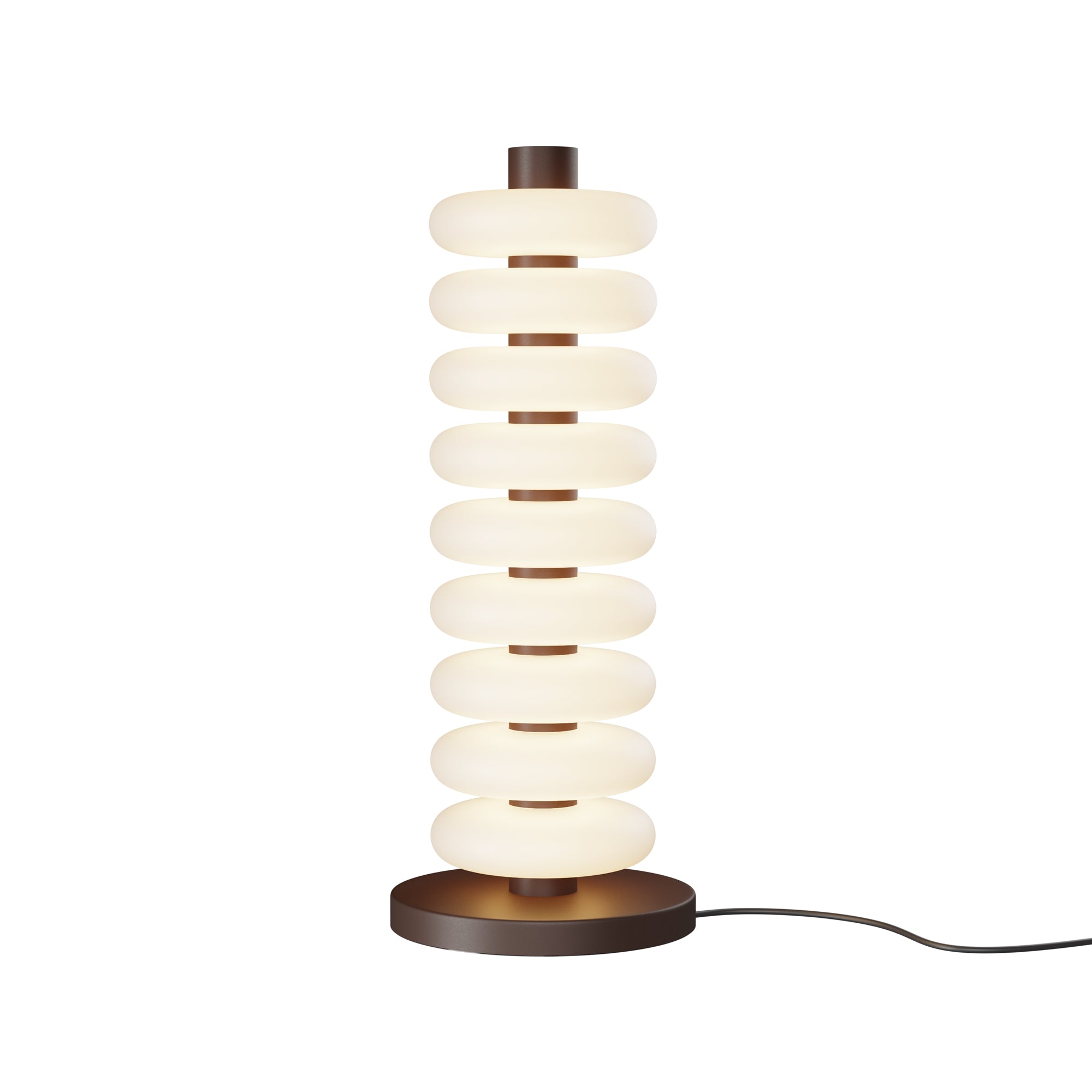 Maytoni Lampa podłogowa Nuvem - Metal - Brązowy MOD497FL-L19BRK