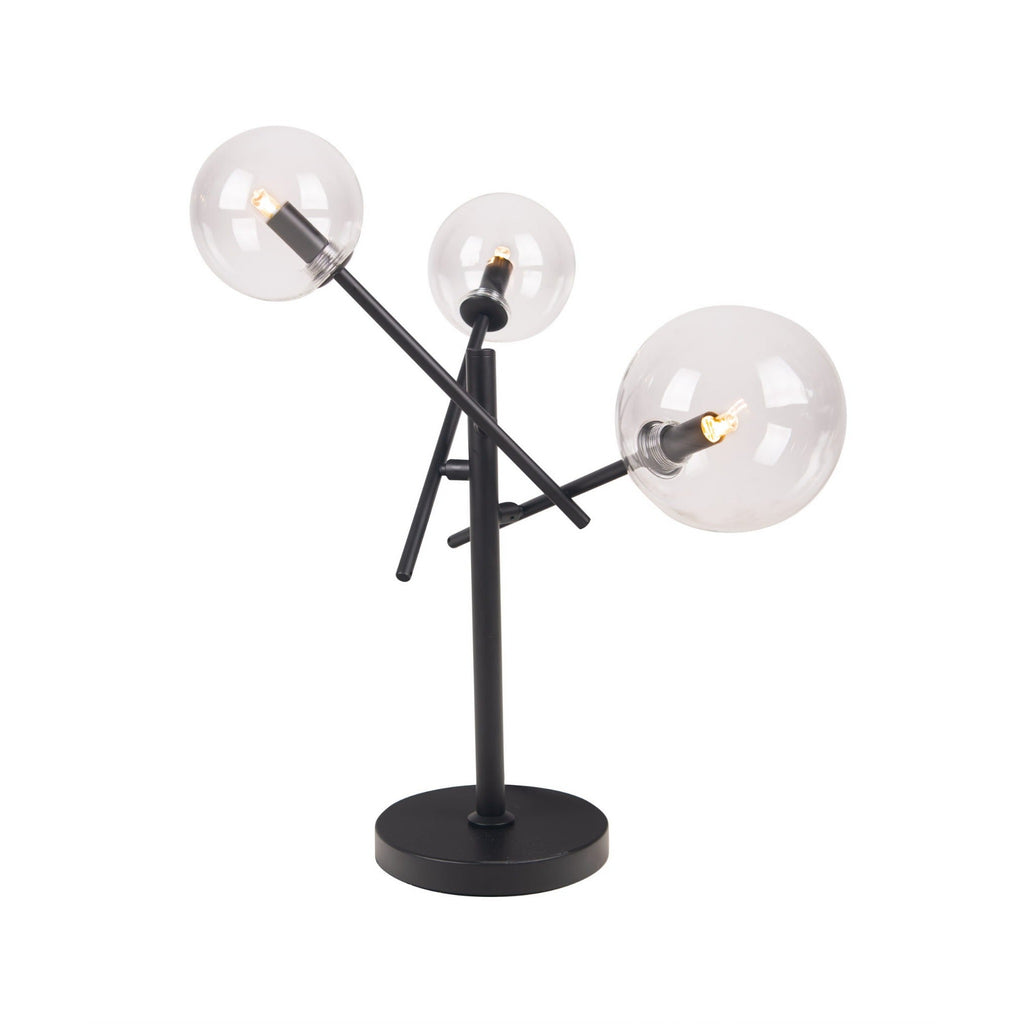Maxlight Lampa stołowa Lollipop - Metal + szkło - Czarny T0043
