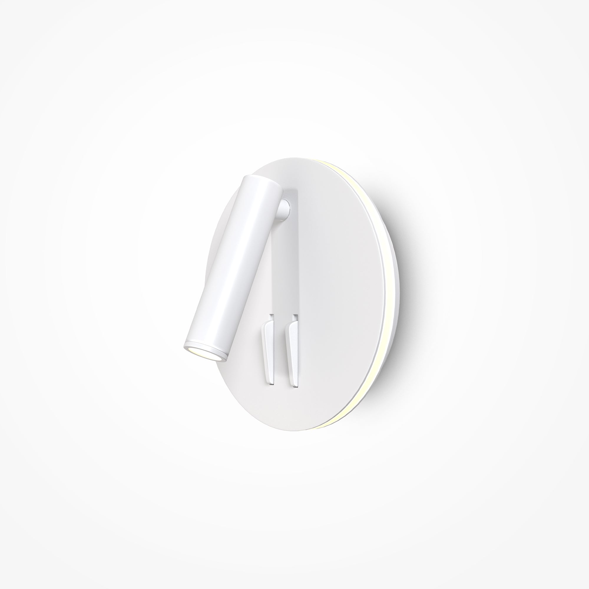 Maytoni Kinkiet Ios 176 - Aluminium - Biały C176-WL-01-6W-W