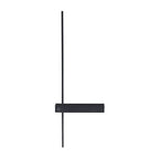 Maxlight Kinkiet Sabre - Metal + akryl - Czarny W0281