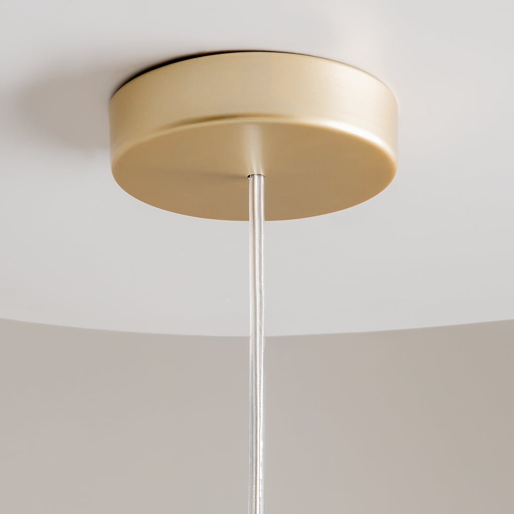 Maytoni Lampa wisząca Kyoto - Metal + marmur - Złoty MOD178PL-01GR