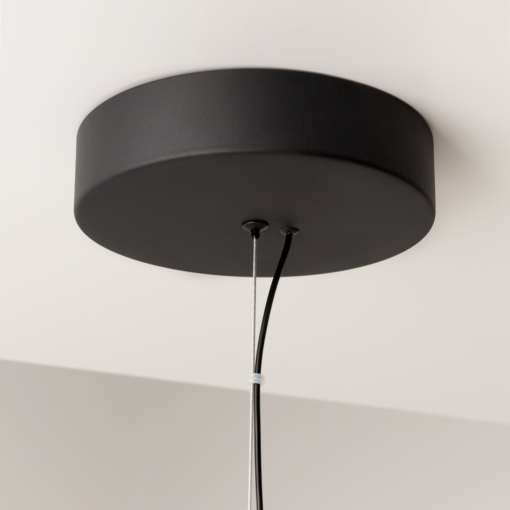Maytoni Lampa wisząca Tau - Aluminium - Czarny MOD166PL-L30GB3K