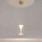 Maytoni Lampa wisząca Splash - Aluminium - Złoty MOD282PL-L8G3K1