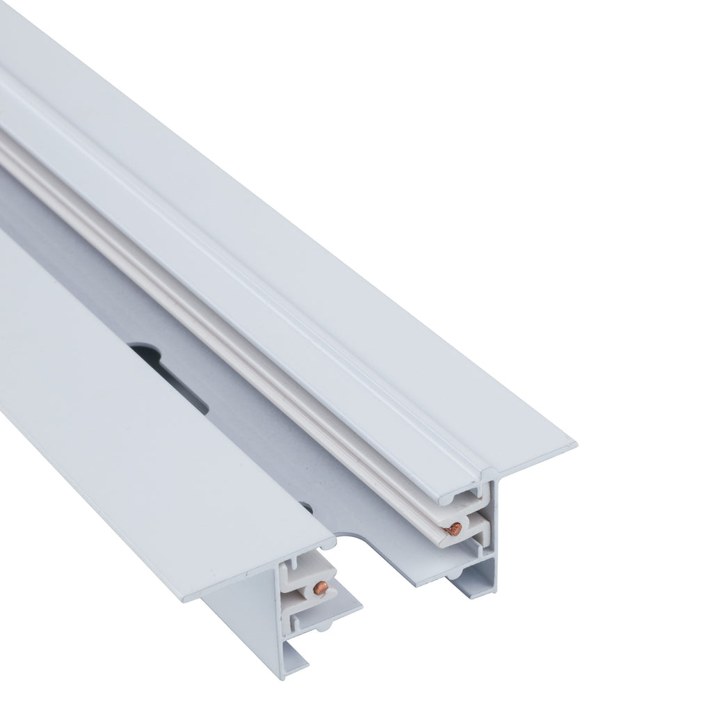 Nowodvorski System szynowy PROFILE RECESSED TRACK 1 METER 1-obwodowy Profile Szyna - Aluminium lakierowane - Biały
