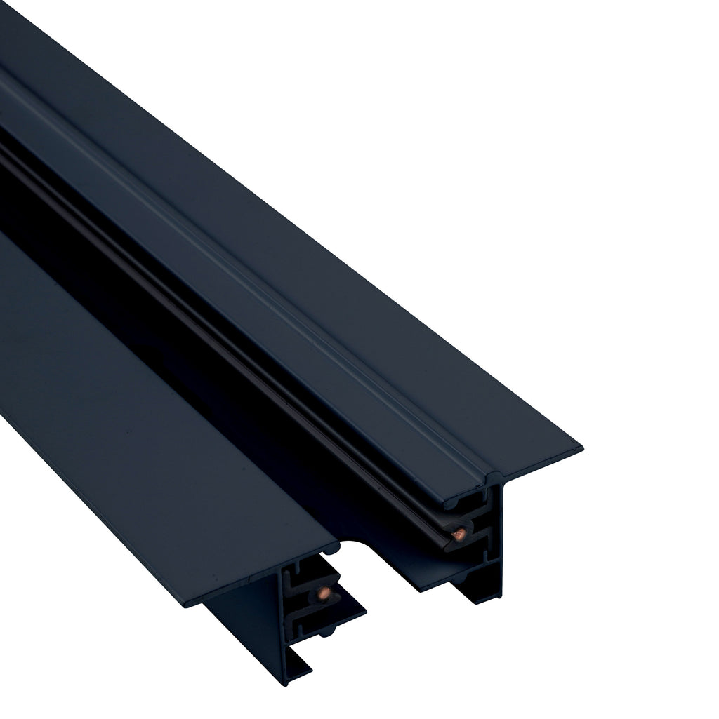 Nowodvorski System szynowy PROFILE RECESSED TRACK 1 METER 1-obwodowy Profile Szyna - Aluminium lakierowane - Czarny