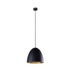 Nowodvorski Lampa wisząca EGG M 25W only LED 50/60Hz - Kompozyt - Czarny II