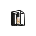 Nowodvorski Kinkiet CRATE 25W only LED 50/60Hz - Stal lakierowana - Czarny