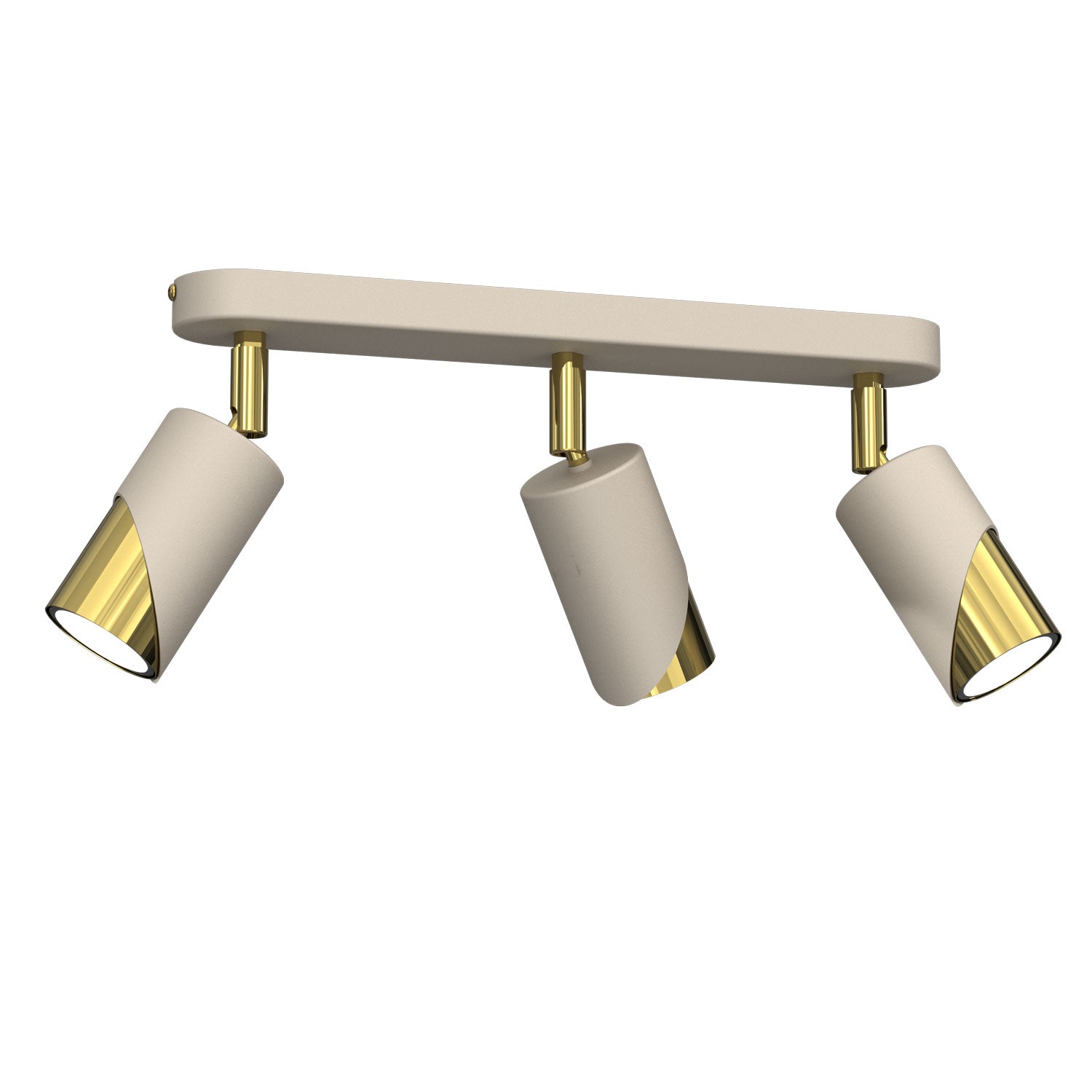 spot Shift beige/gold 3xGU10