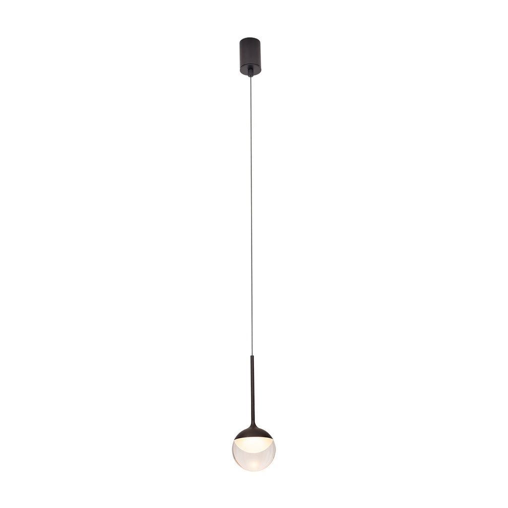 Maxlight Lampa wisząca Zoom - Metal + akryl - Czarny P0416