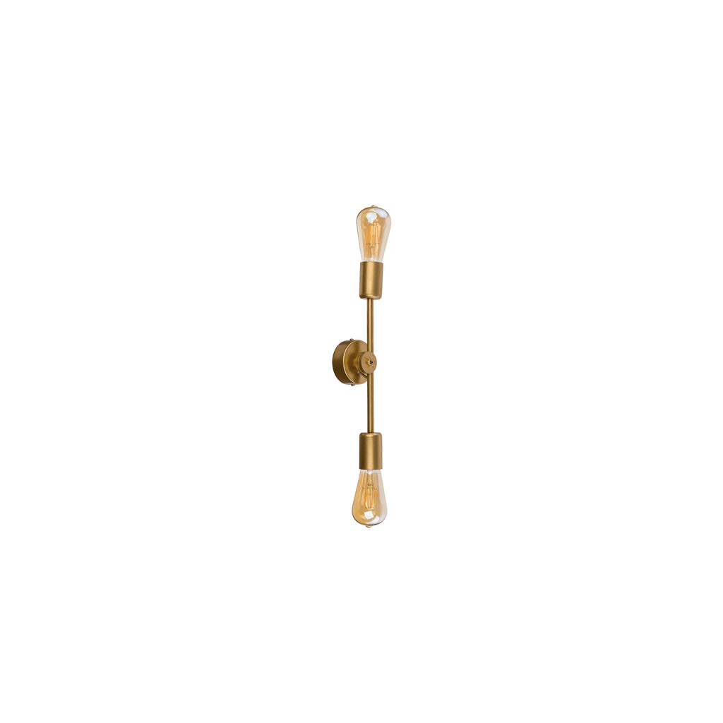 Nowodvorski Kinkiet regulowany STICKS 2x60W 50/60Hz - Stal lakierowana - Złoty