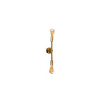 Nowodvorski Kinkiet regulowany STICKS 2x60W 50/60Hz - Stal lakierowana - Złoty