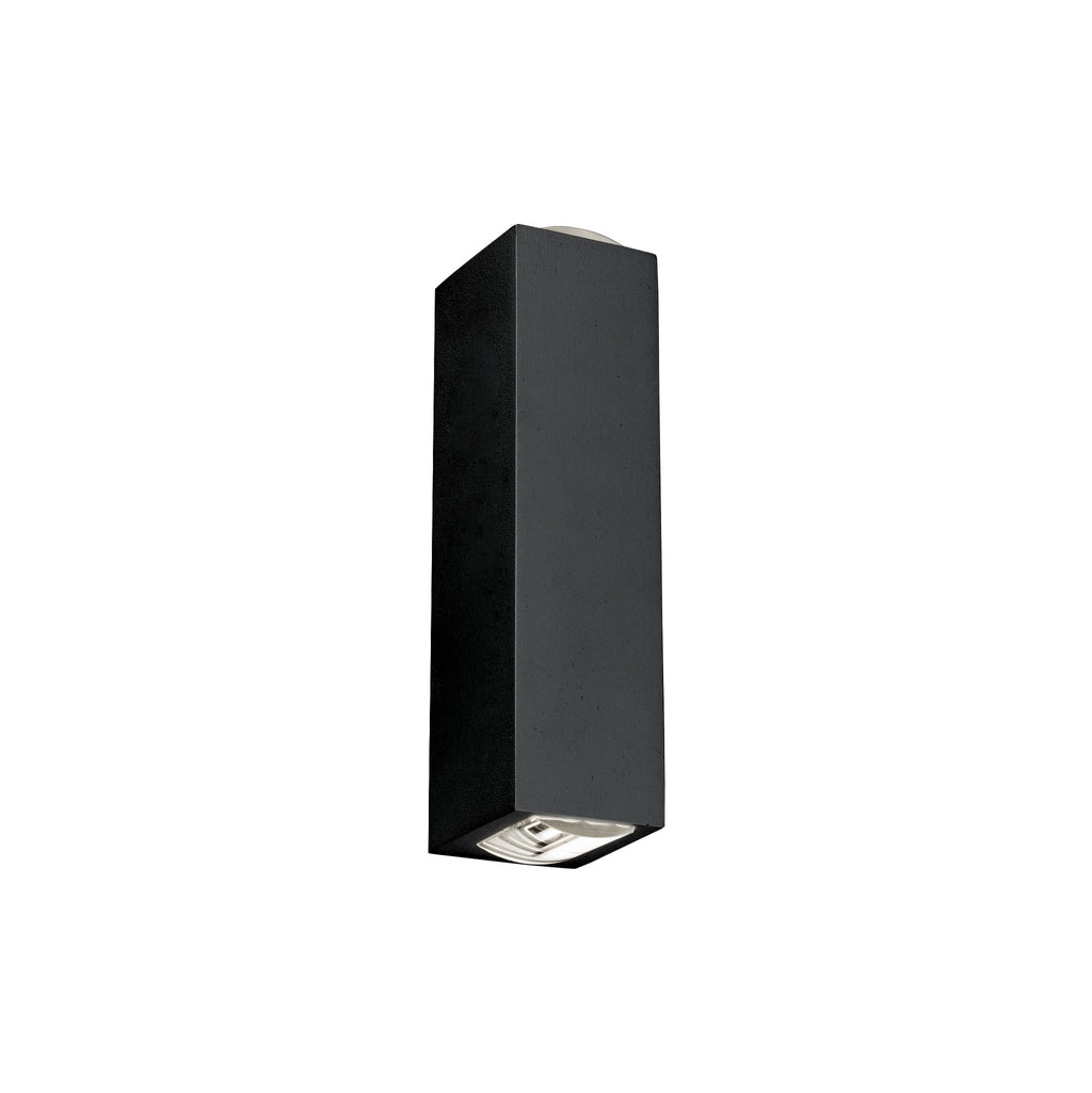 Nowodvorski Lampa ścienna natynkowa LENS LED 2x2W 50/60Hz IP54 - Aluminium lakierowane - Czarny