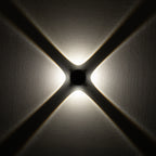 Nowodvorski Lampa downlights natynkowa PATRAS LED 4x1W 50/60Hz IP54 - Aluminium lakierowane - Czarny