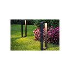 Nowodvorski Lampa stojąca THIKA LED 9W 50/60Hz IP54 - Aluminium lakierowane - Czarny 9118
