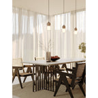 Maxlight Lampa wisząca Modern 5W - Metal + szkło - Czarny P0625