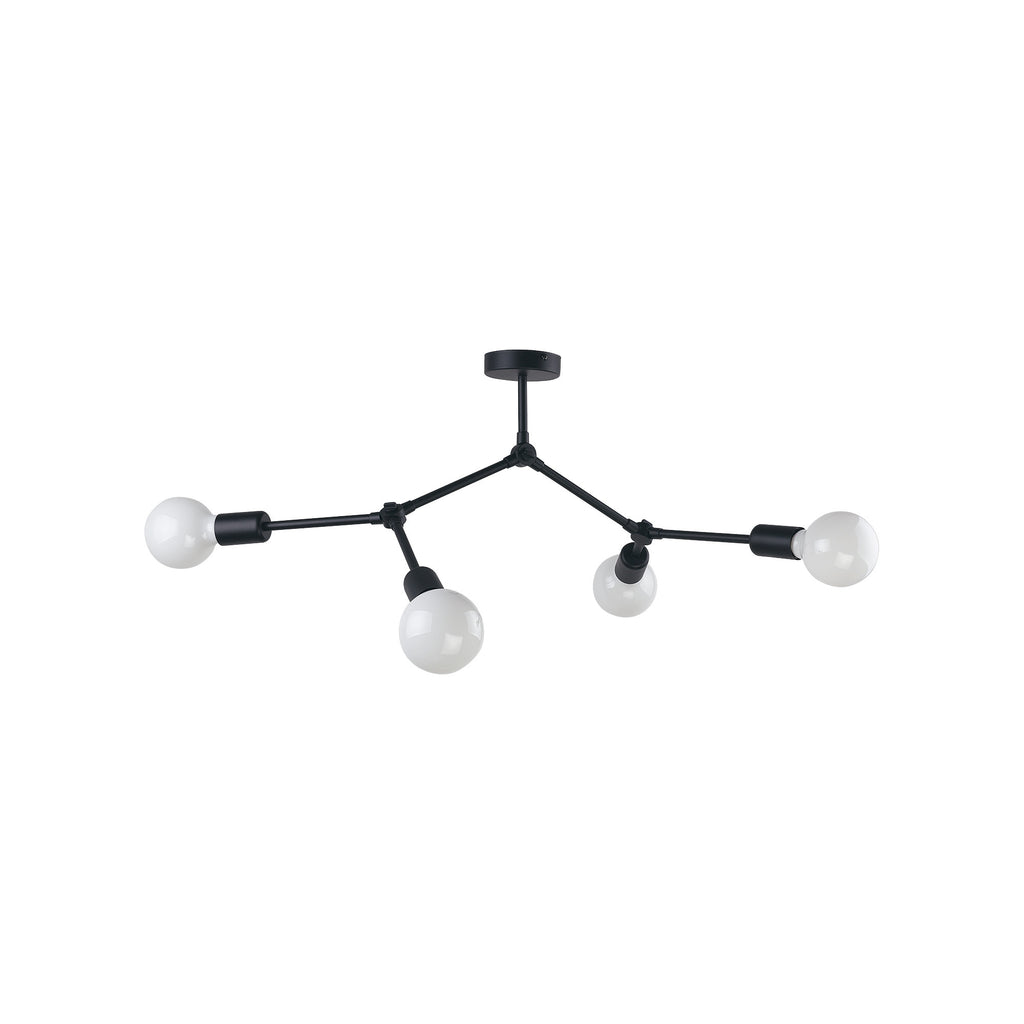 Nowodvorski Lampa przysufitowa TWIG 25W only LED 50/60Hz - Stal lakierowana - Czarny II