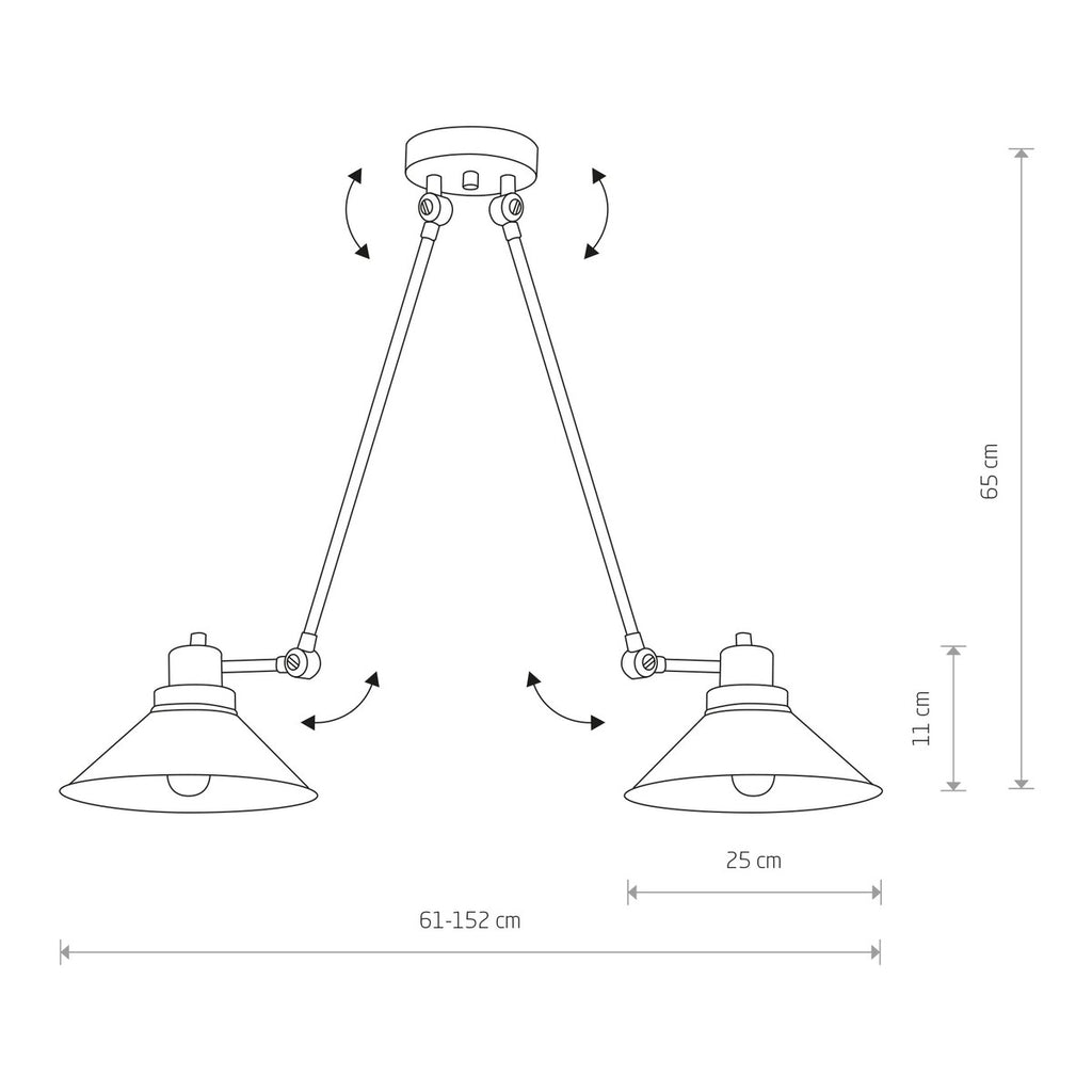 Nowodvorski Lampa przysufitowa TECHNO 25W only LED 50/60Hz - Stal lakierowana - Czarny II 9143