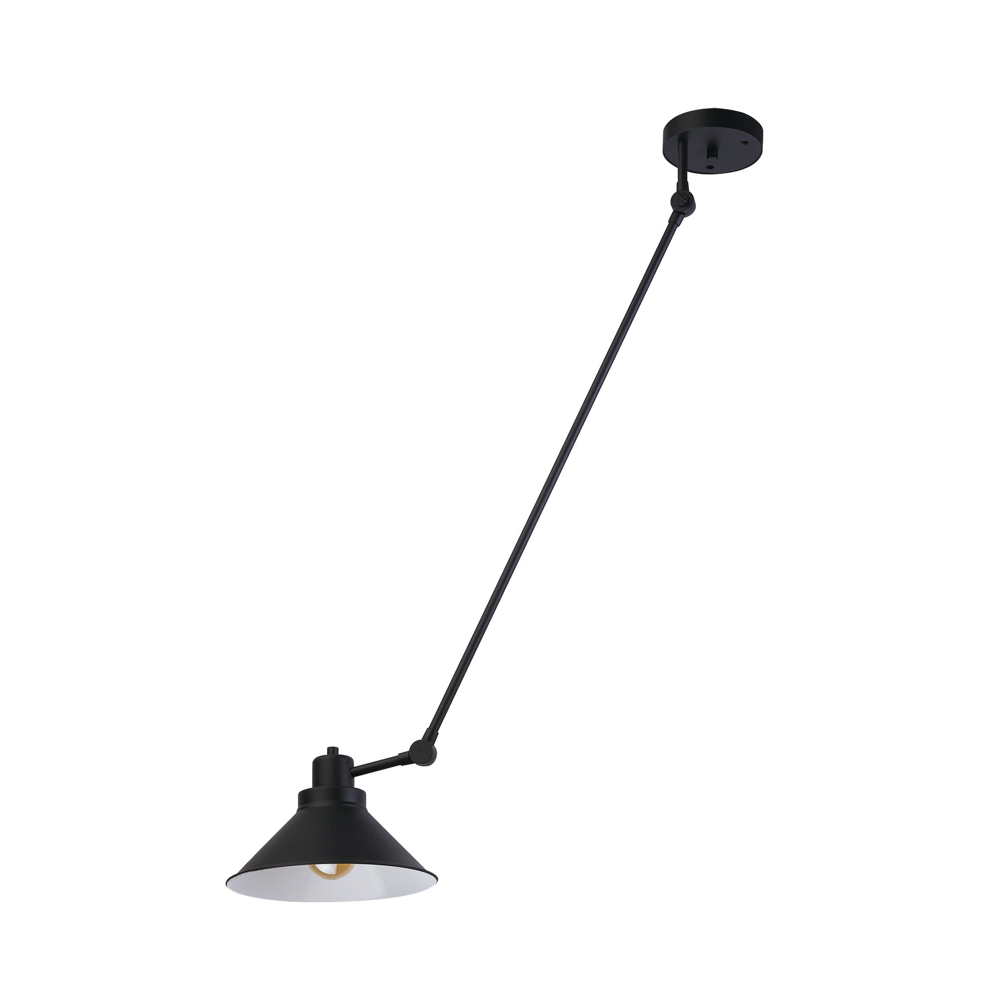 Nowodvorski Lampa przysufitowa TECHNO 25W only LED 50/60Hz - Stal lakierowana - Czarny III