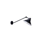Nowodvorski Kinkiet regulowany TECHNO 25W only LED 50/60Hz - Stal lakierowana - Czarny