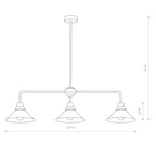 Nowodvorski Lampa przysufitowa CRAFT 25W only LED 50/60Hz - Stal lakierowana - Czarny 9150