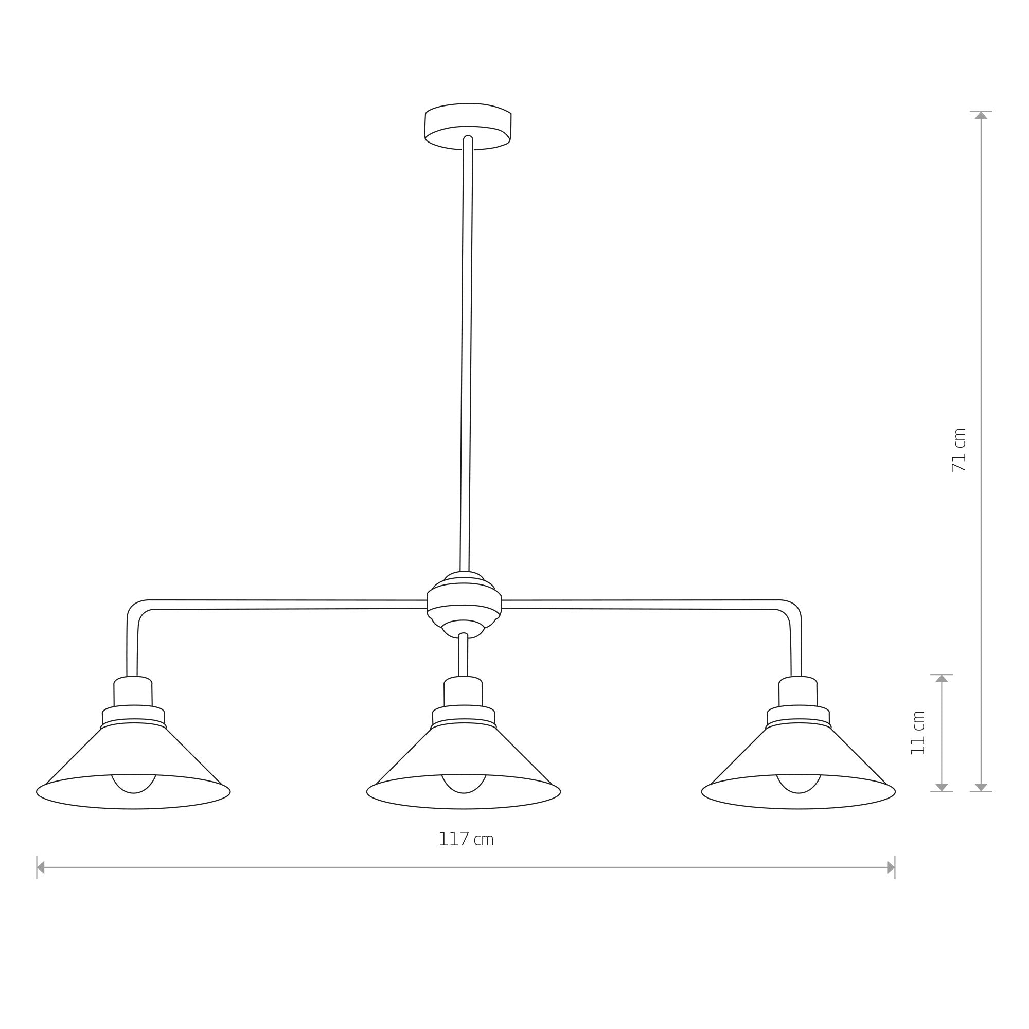 Nowodvorski Lampa przysufitowa CRAFT 25W only LED 50/60Hz - Stal lakierowana - Czarny 9150