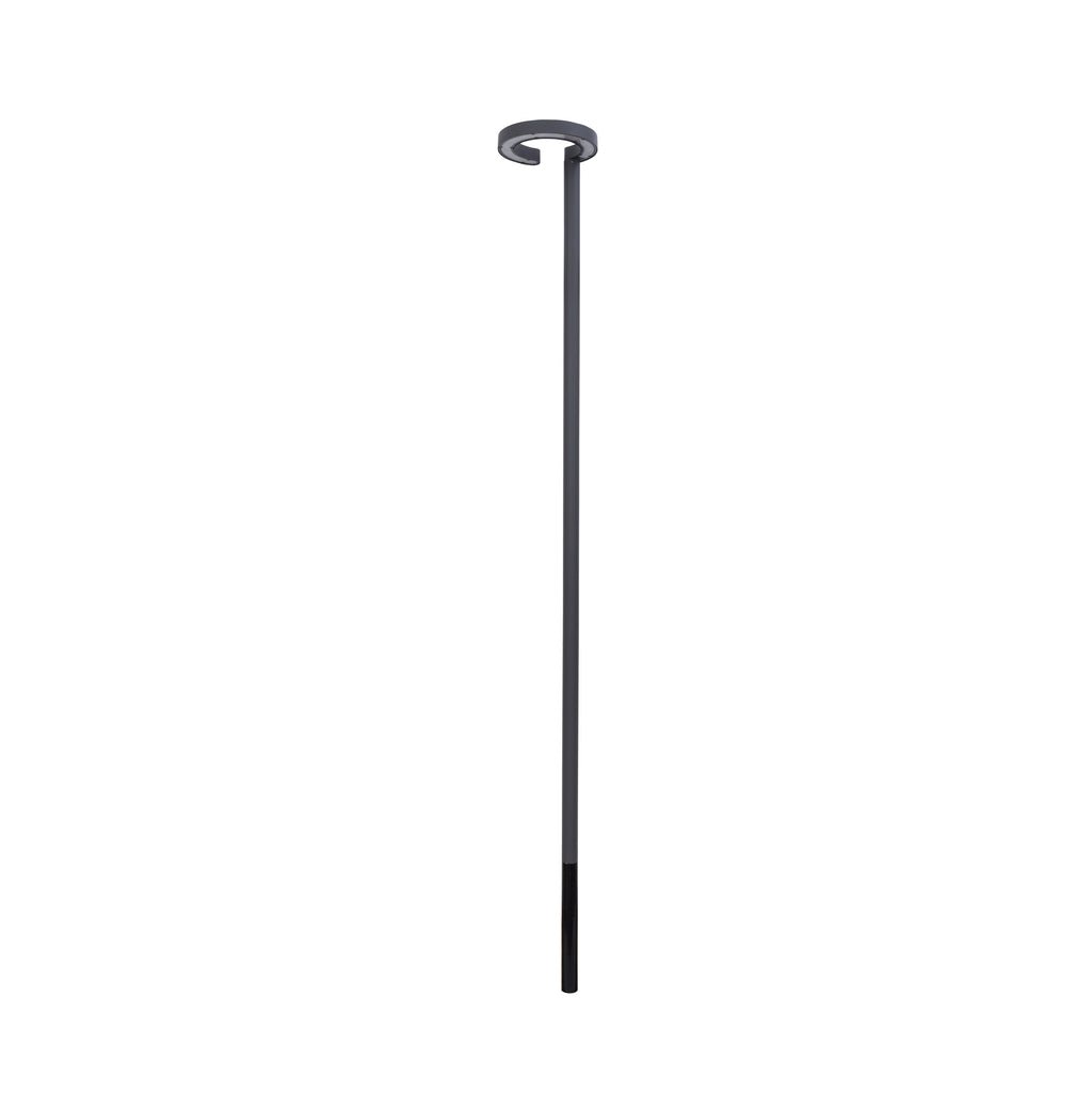 Nowodvorski Lampa stojąca POLE LED 15W 50/60Hz IP54 - Aluminium lakierowane - Grafitowy