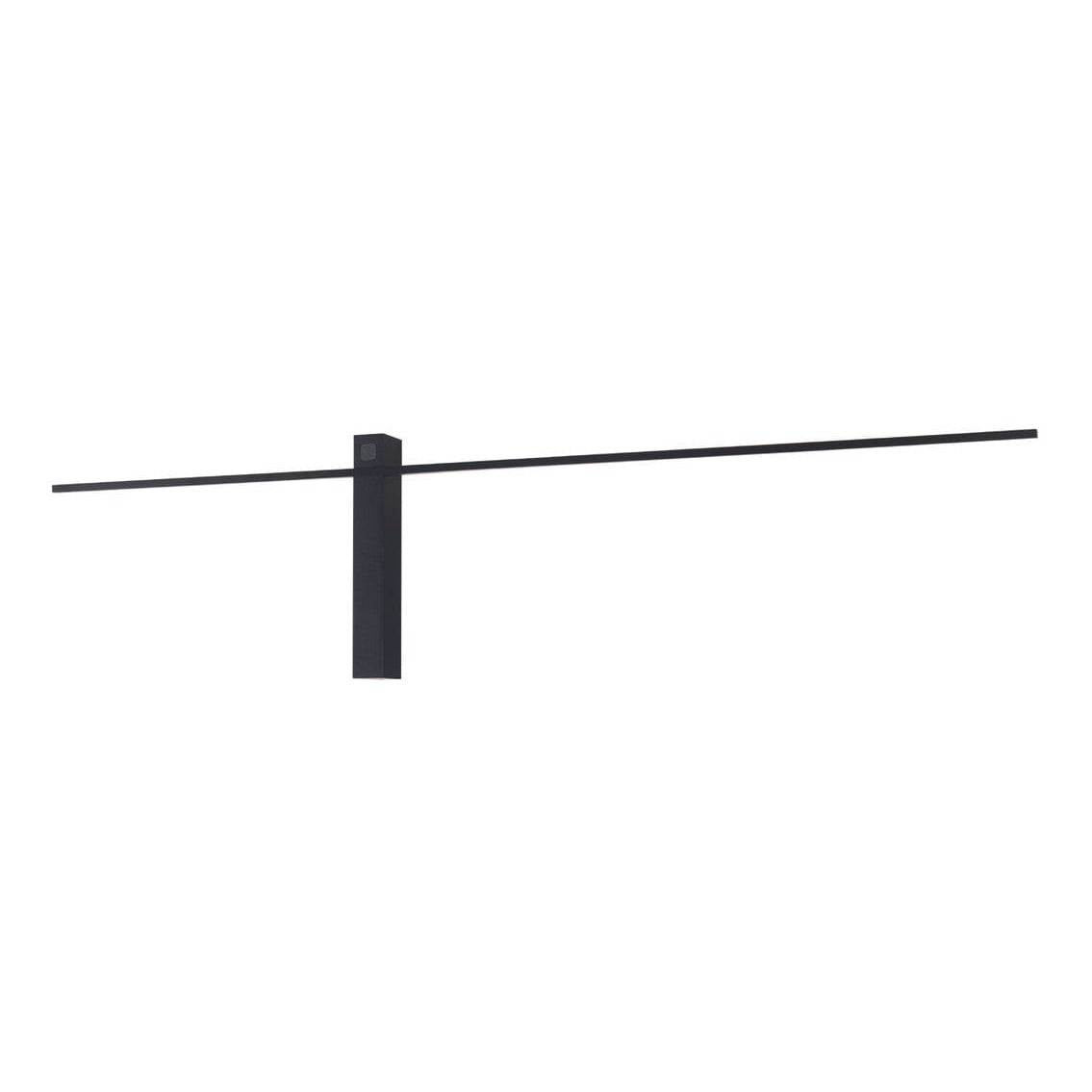 Maxlight Kinkiet Sabre - Metal + akryl - Czarny W0283