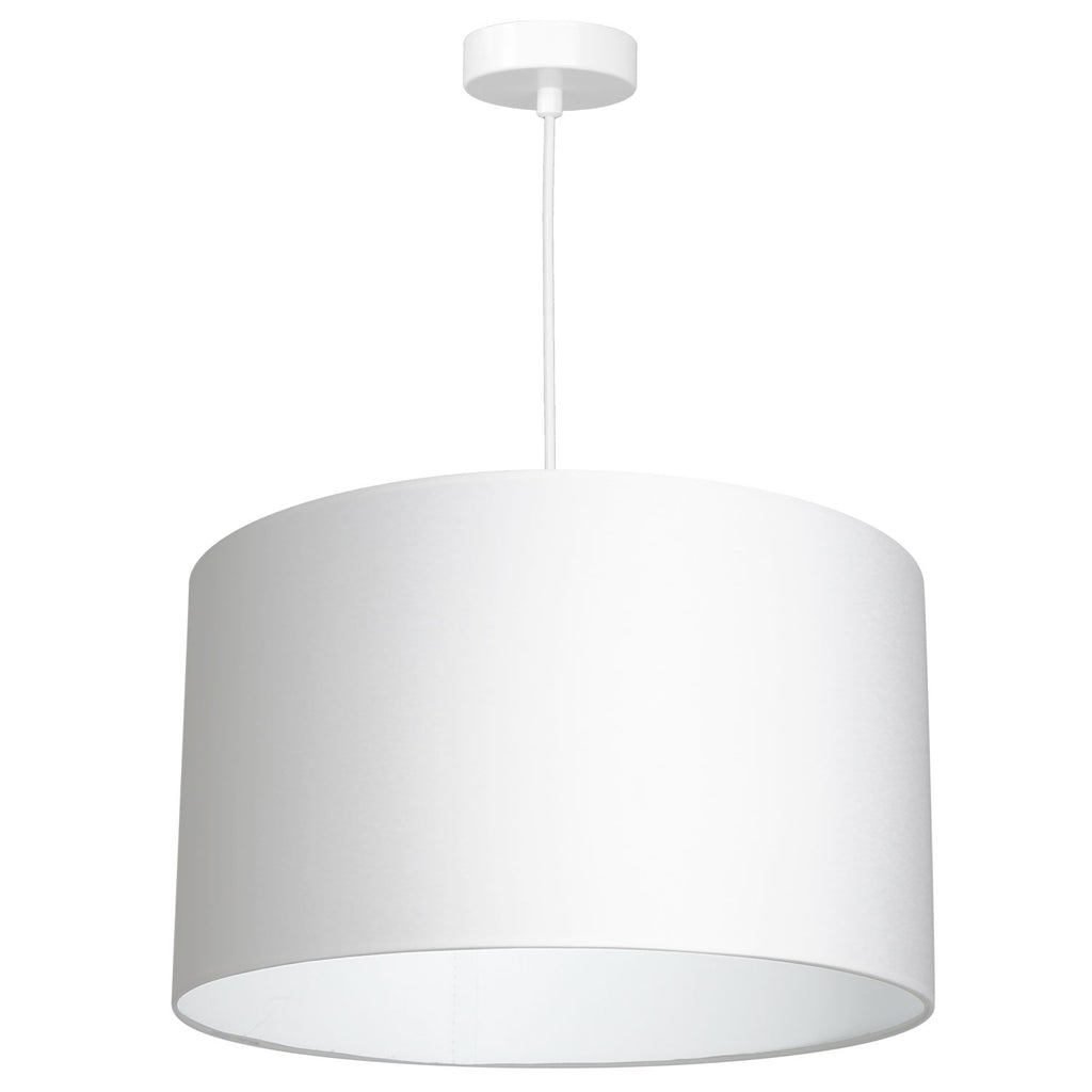 żyrandol Arden white, cylinder shade dia 400, h 250 white 1xE27