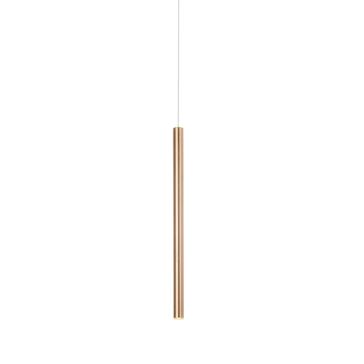 Maxlight Lampa wisząca Organic I - Metal + akryl - Miedź szczotkowana P0458