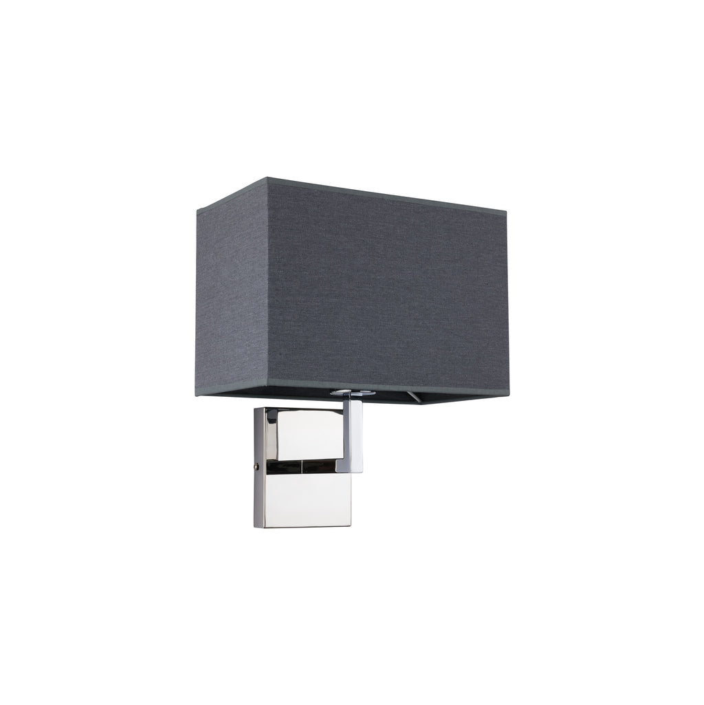 Nowodvorski Kinkiet HOTEL 25W only LED 50/60Hz - Tkanina - Szary I