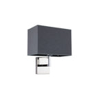 Nowodvorski Kinkiet HOTEL 25W only LED 50/60Hz - Tkanina - Szary I