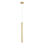 Maxlight Lampa wisząca Organic I - Metal + akryl - Złoty szczotkowany P0459