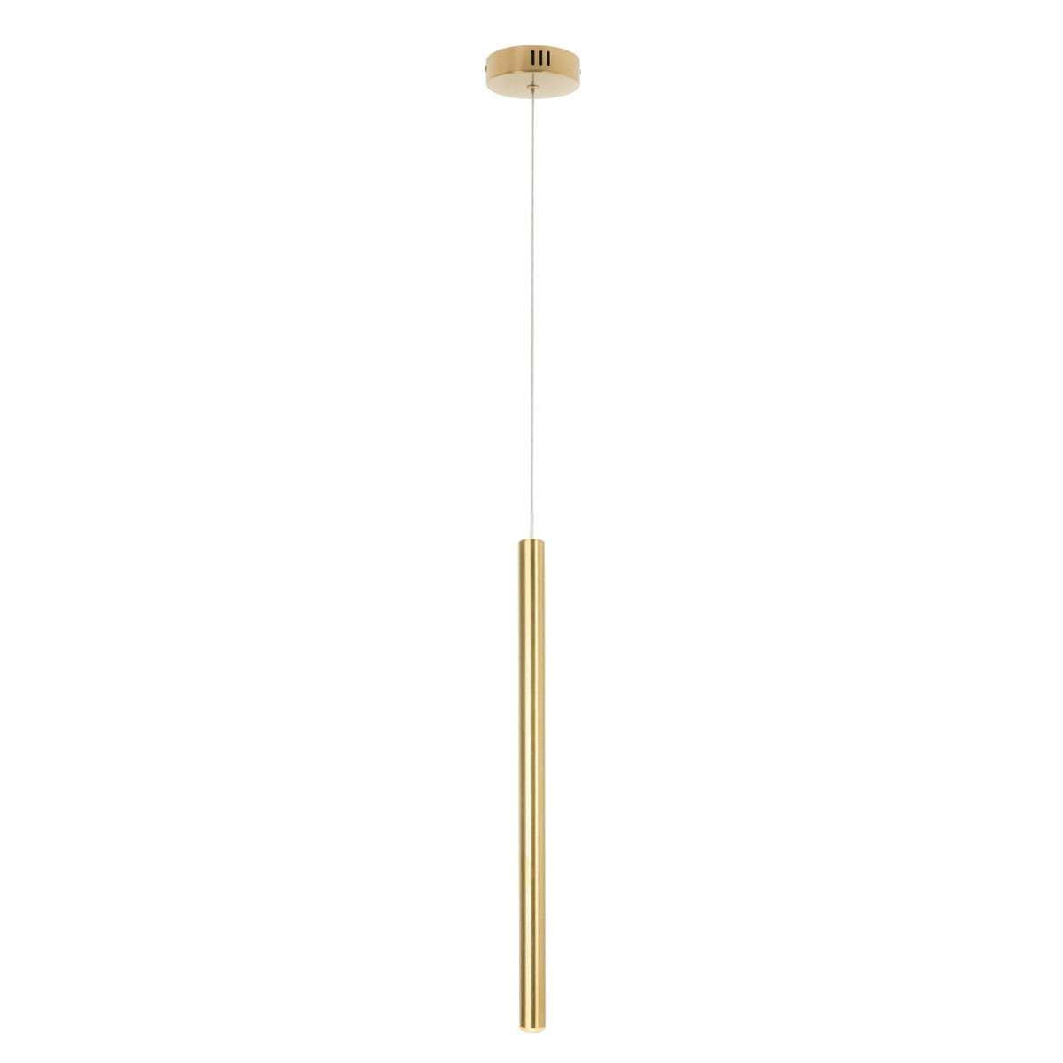 Maxlight Lampa wisząca Organic I - Metal + akryl - Złoty szczotkowany P0459