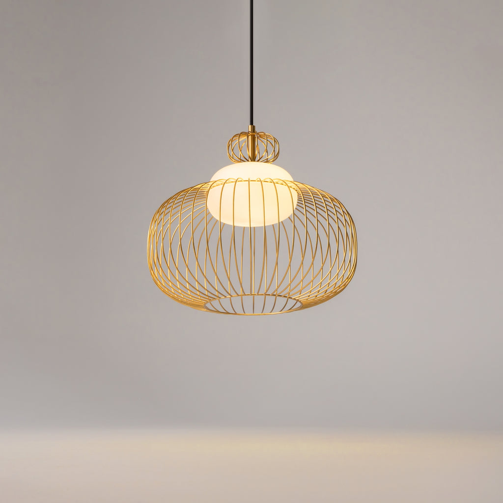 Maytoni Lampa wisząca Levitation - Metal - Mosiądz MOD376PL-01G