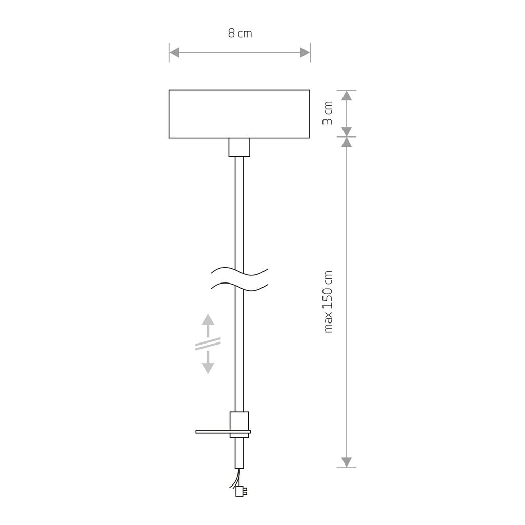 Nowodvorski System szynowy PROFILE POWER SUPPLY KIT 1-obwodowy Profile 6,5A - Stal lakierowana - Biały 9237